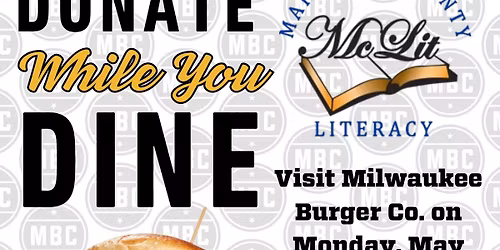 Community Monday for Marathon County Literacy Council! 