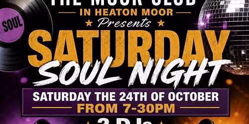 Saturday Soul Night 