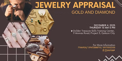 Jewelry Appraisal (Gold and Diamond)