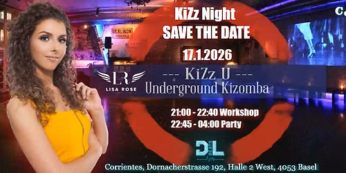 KiZz Night 17.1.2026 - INFO TO COME SOON
