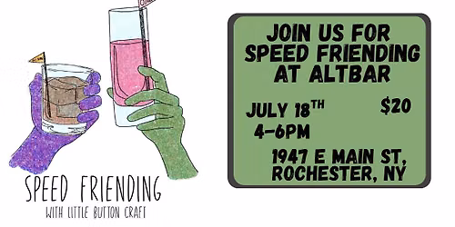 Speed Friending at Altbar