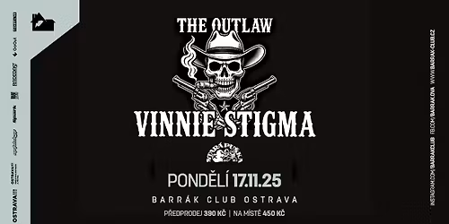 THE OUTLAW (USA), STAR\u00c1 PU\u0160KA \u2013 Ostrava\/Barr\u00e1k
