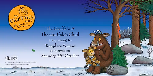 The Gruffalo and The Gruffalo\u2019s Child comes to Templars Square!