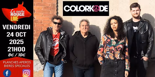 ColorKode (pop\/rock\/soul) - La Vache Rouge LIVE