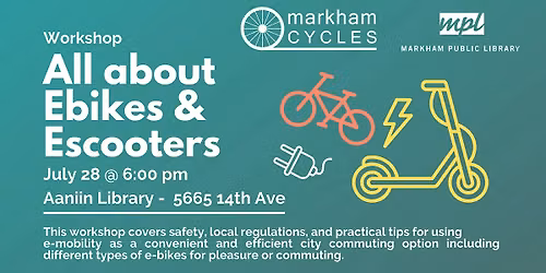 Workshop: All about E-bikes and E-scooters