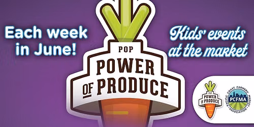 POP Club: Kids Activities at the Farmers Market \ud83c\udf53
