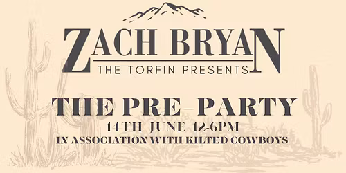 Zach Bryan Pre Party