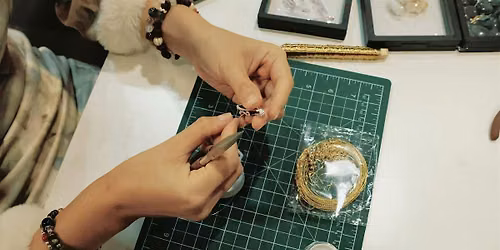 Wire Wrapping Crystal Pendant Workshop in Glasgow | Create Your Own Jewelle