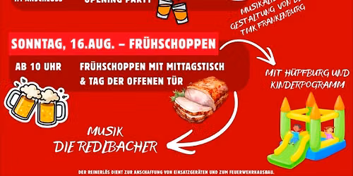 Feuerwehrhaus Einweihung