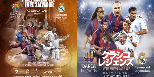 The Legends Cup - Barca Legends vs Real Madrid Leyendas at Chase Stadium