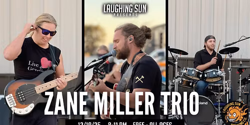 Zane Miller Trio LIVE at Laughing Sun Brewing! 