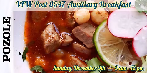 Auxiliary Breakfast-Pozole Rojo