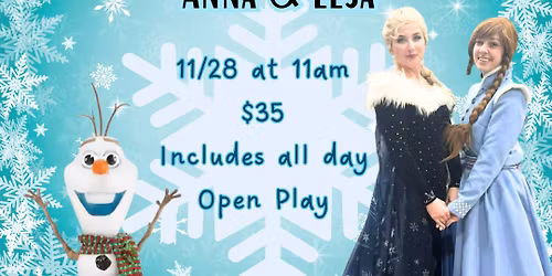 Frozen Event at SharkBay with Anna & Elsa