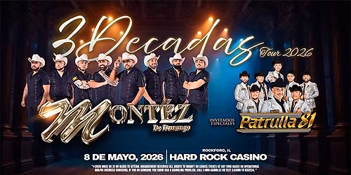 Mont\u00e9z de Durango - 3 Decadas Tour 2026 - Rockford, IL