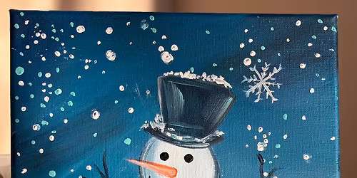 Do you want to build a snowman?\u26c4\ufe0f \u201c Sip and Paint class!