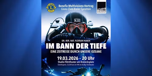 Benefiz-Multivisions-Vortrag: Im Bann der Tiefe \u2013 eine Zeitreise durch unsere Ozeane