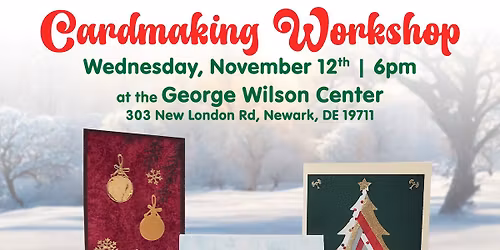 Cardmaking Workshop - Newark Free Library Outreach Program!