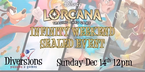 Lorcana Infinity Weekend - Sealed