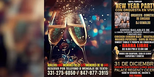 NEW YEAR PARTY CON ORQUESTA EN VIVO