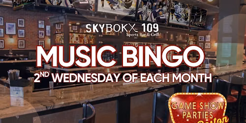 Music Bingo at Skybokx 109 in Natick