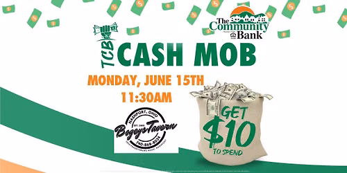 TCB Cash Mob @ Bogey's Tavern