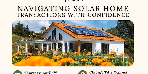 NAVIGATING SOLAR HOME TRANSACTIONS WITH CONFIDENCE with 1st Rate Inspections 