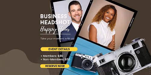 Business Headshot Happy Hour