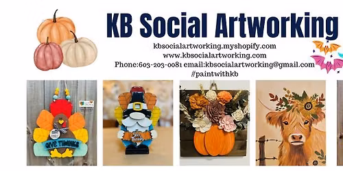 KB Studio Open Paint or Resin Wed. October 29th @6:30 PM