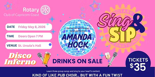 Sing & Sip Disco Inferno