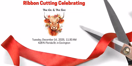 Ribbon Cutting at The Ox & The Bee