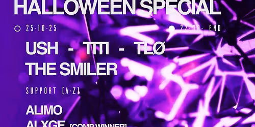 Velocity x Fuzed presents: USH - THE SMILER , TITI & TLO