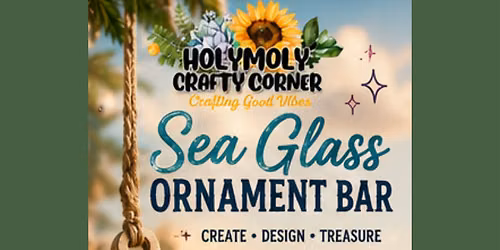 Sea Glass Holiday Ornament Bar: Frogg