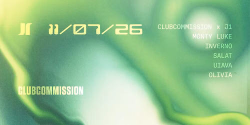J1 x Clubcommission: Monty Luke, INVERNO, Salat, Uiava, Olivia
