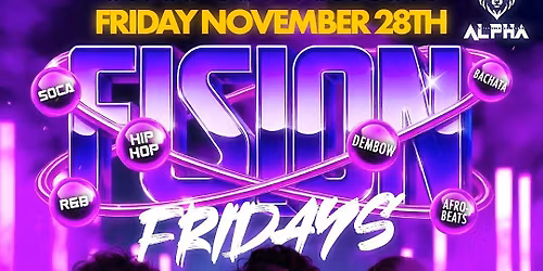 Fusion Fridays @ Galaxy | Hip Hop, AfroBeats, & Latin
