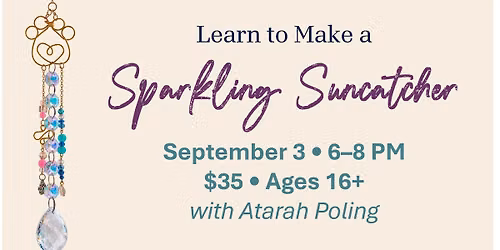 Learn to Make a Sparkling Suncatcher