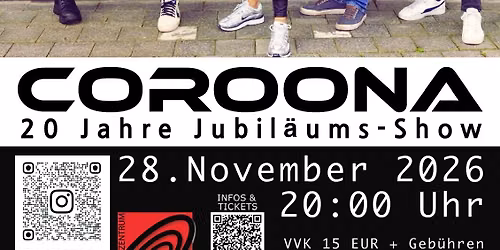 COROONA - 20 Jahre Jubil\u00e4ums-Show