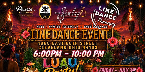 Luau Line Dance Party at The Sixty6