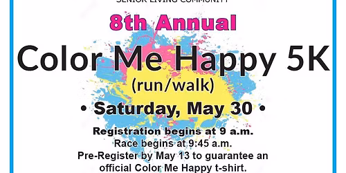 8th Annual Color Me Happy 5k