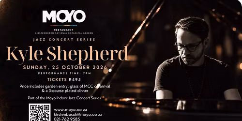 Kyle Shepherd plays Moyo Jazz Concert Series