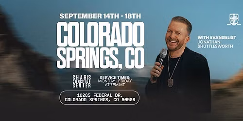 Revival with Jonathan Shuttleworth at Charis Christian Center