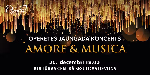 Operetes Jaungada koncerts | AMORE & MUSICA
