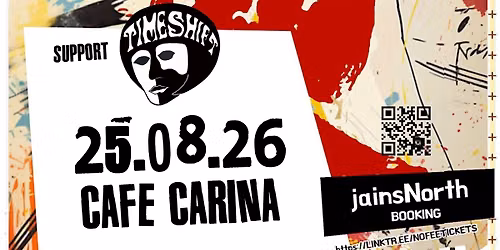 MJ Presents: TV MOMS \/ TIMESHIFT on 25.08.26 at Caf\u00e9 Carina Vienna