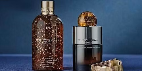 Molton Brown Fragrance & Wine Experience with Oudh Accord and Gold