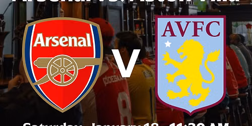 Aston Villa vs Arsenal at Villa Park