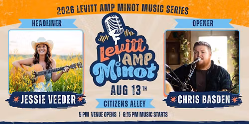 Jessie Veeder & Chris Basden at Levitt AMP Minot Music Series