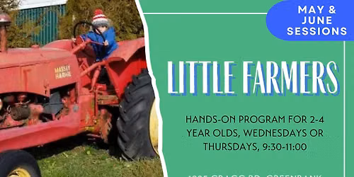 Little Farmers Toddler Program