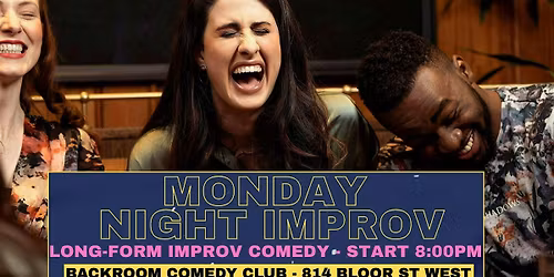 Monday Night Improv @ Backroom Comedy Club