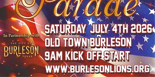 22nd Burleson Independence Day Parade