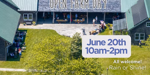 Open Farm Day - June 20th