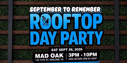 TROPIC SOUL ROOFTOP PARTY-SEPT 2 REMEMBER